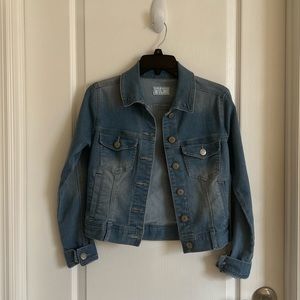Blue Denim Jean Jacket Size XS